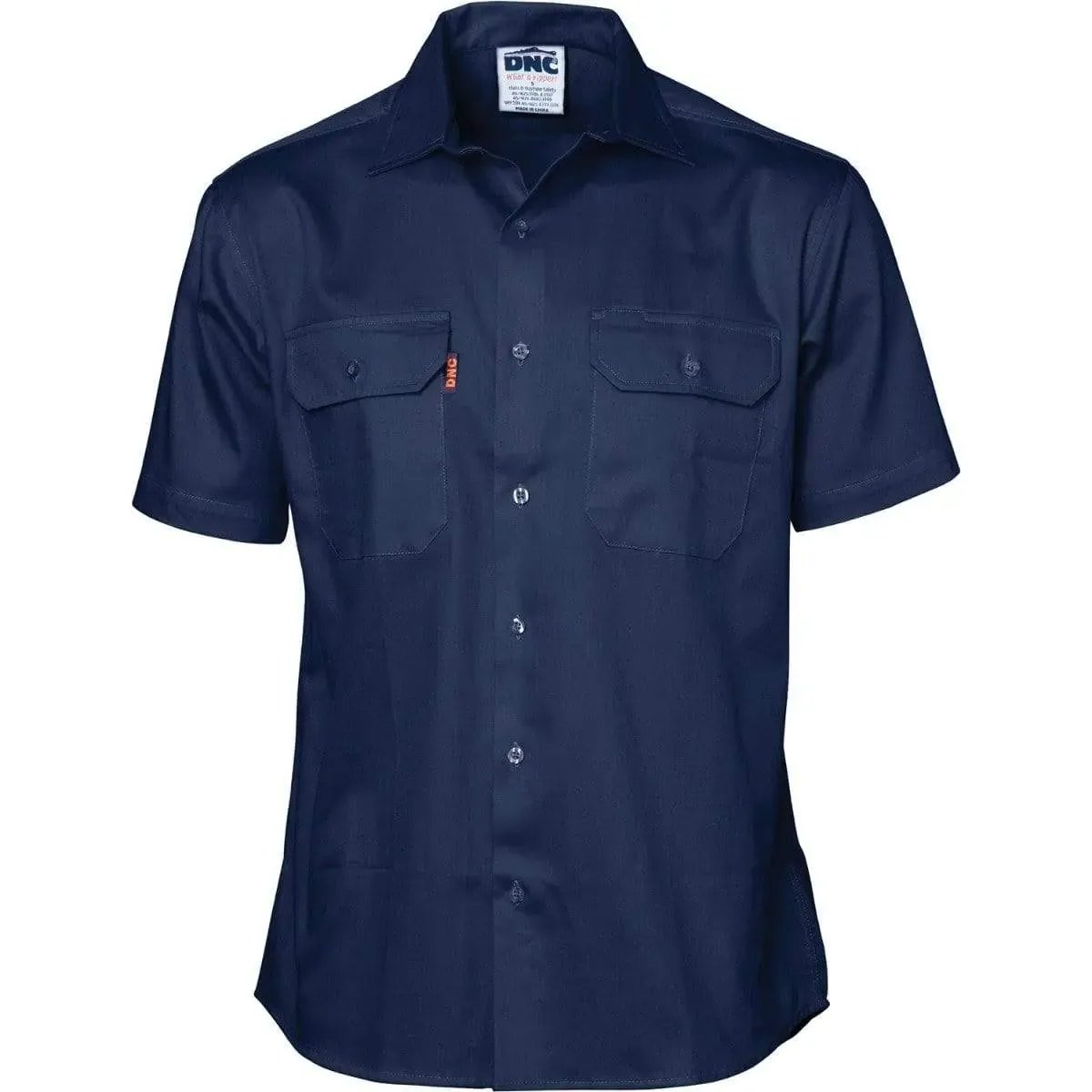 Dnc Workwear Cool-breeze Short Sleeve Work Shirt - 3207